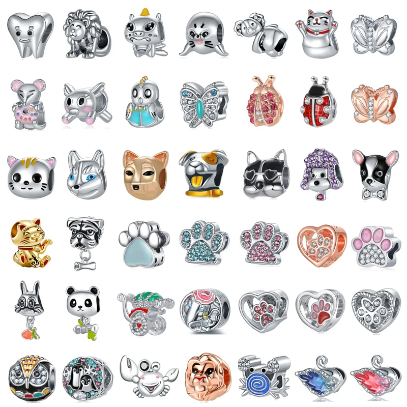 Новые модные очаровательные оригинальные браслеты с бусинами в виде цыплят