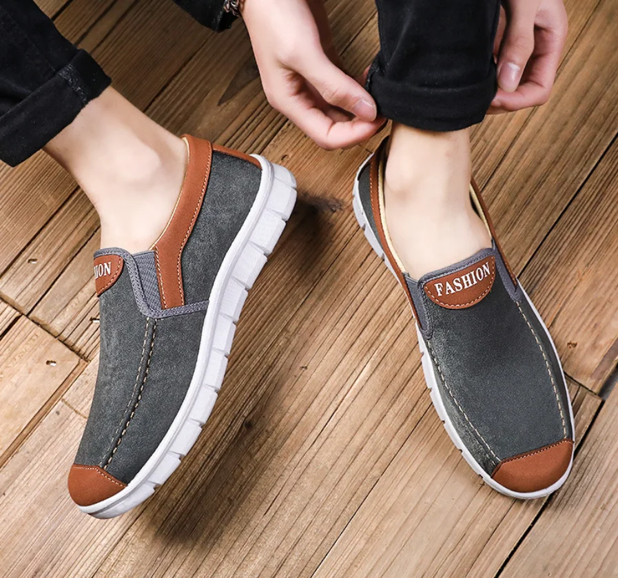 Сезон весна осень Модные мужские туфли повседневные студенческие дикие дышащие
