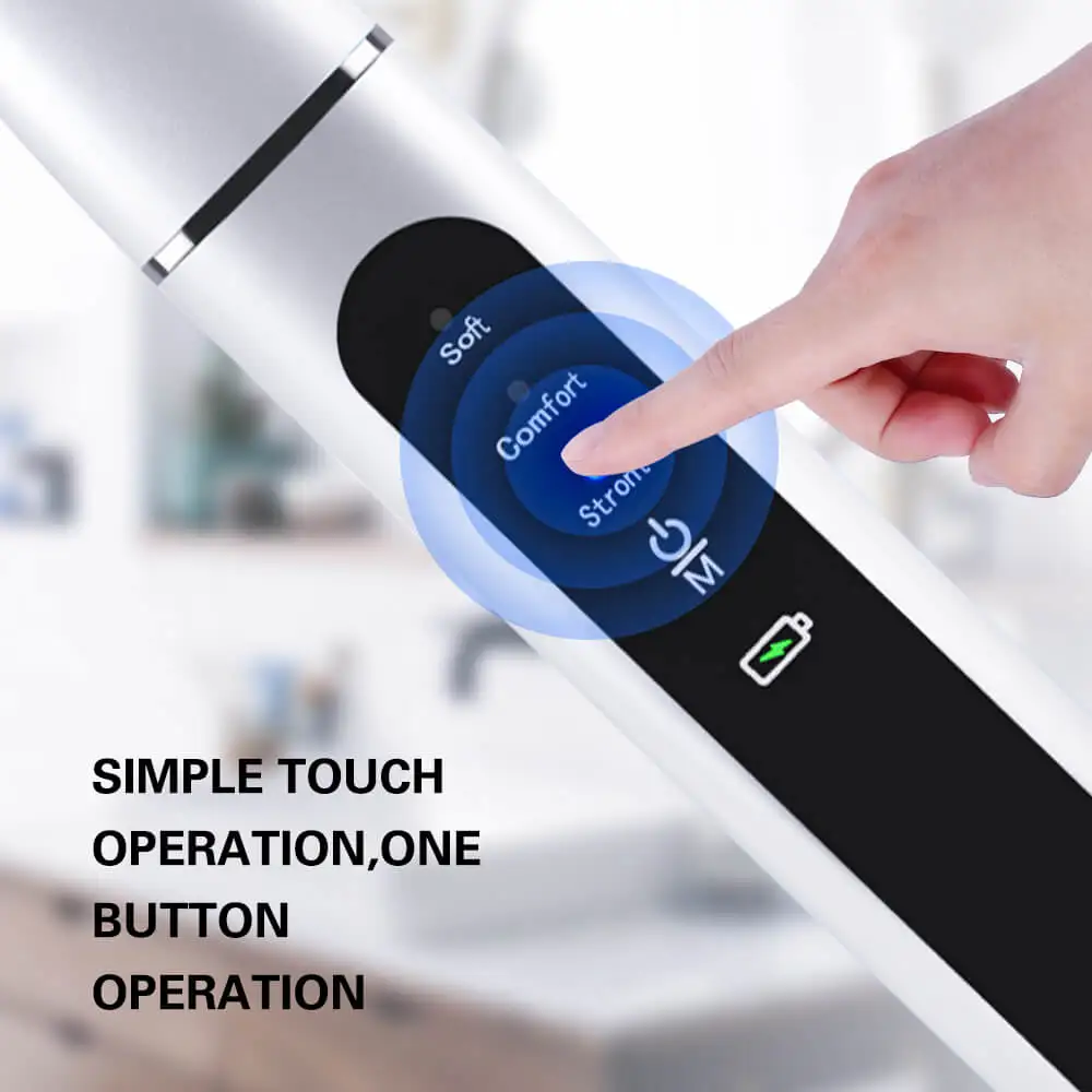 

3 Modes Portable Ultrasonic Tooth Cleaner USB Rechargeable Removal of Calculus Waterproof for Adults Teeth Whitening Household
