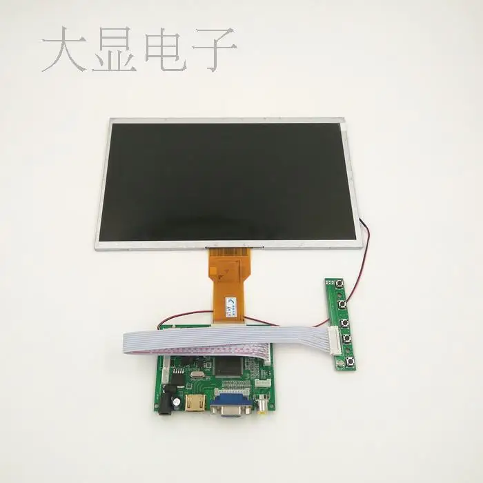 Оригинальный 10 1 дюймовый 1024 * 600VGA/HDMI/AVTFT плата с ЖК экраном Бесплатная