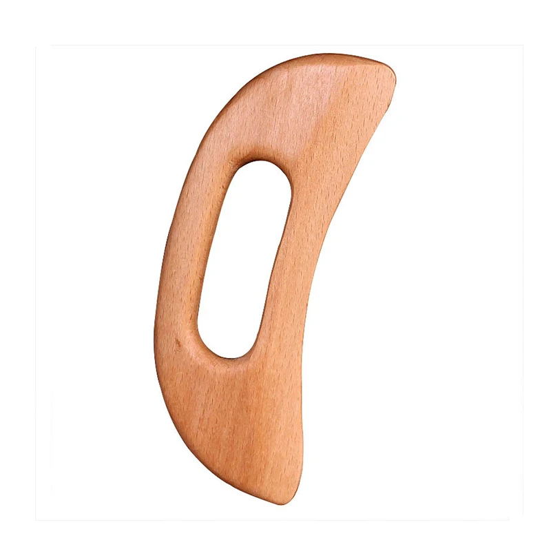 100% натуральная древесина Guasha Массажер нож для мышц фасции спины массаж