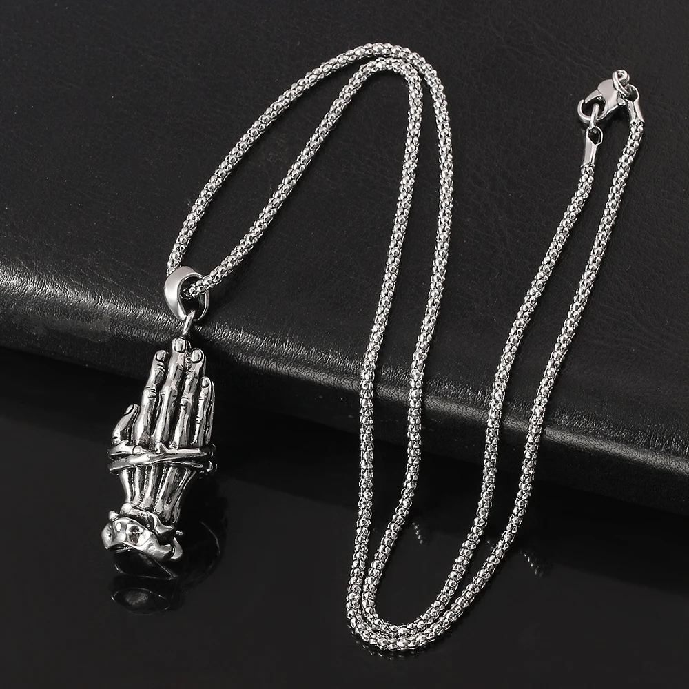 Готическая подвеска на руки ожерелье в стиле панк Рок & Ролл антикварное мужское
