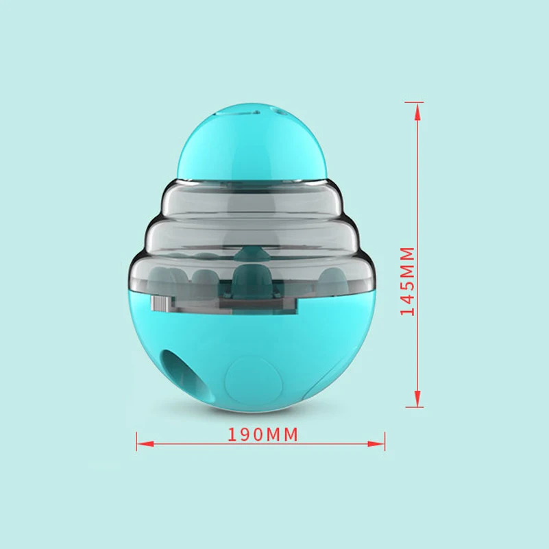 

Pet Missing Food Ball Tumbler Dog Feeding Toy Pet Dogs Puzzle Slow Food Toys Puppy Interactive Training Toy Pet Supplies