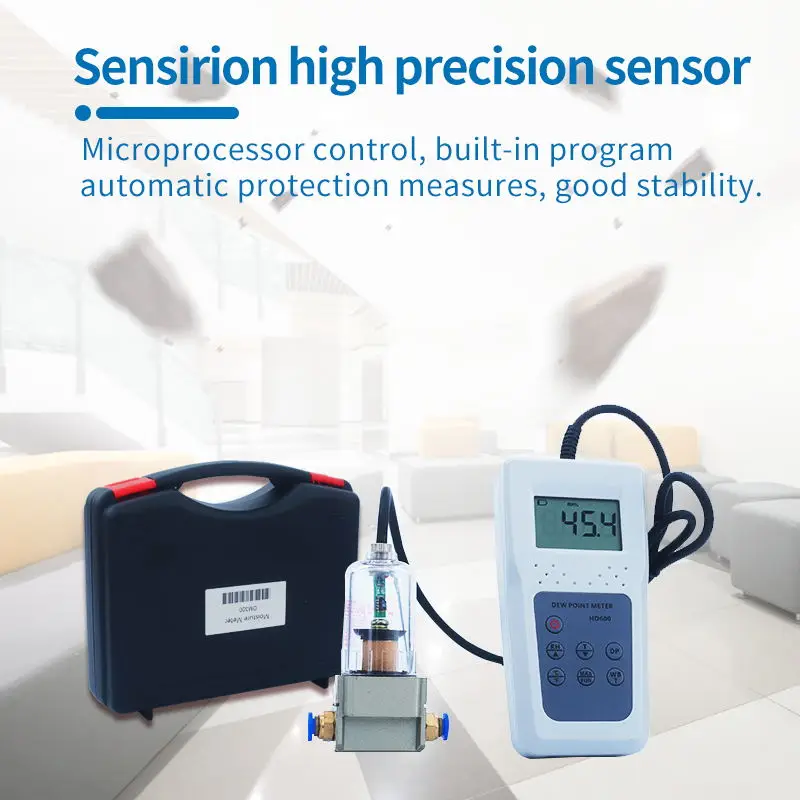 

HD600,Able to measure Humidity, Temperature and Wet Bulb Temperature Dew Point Meter