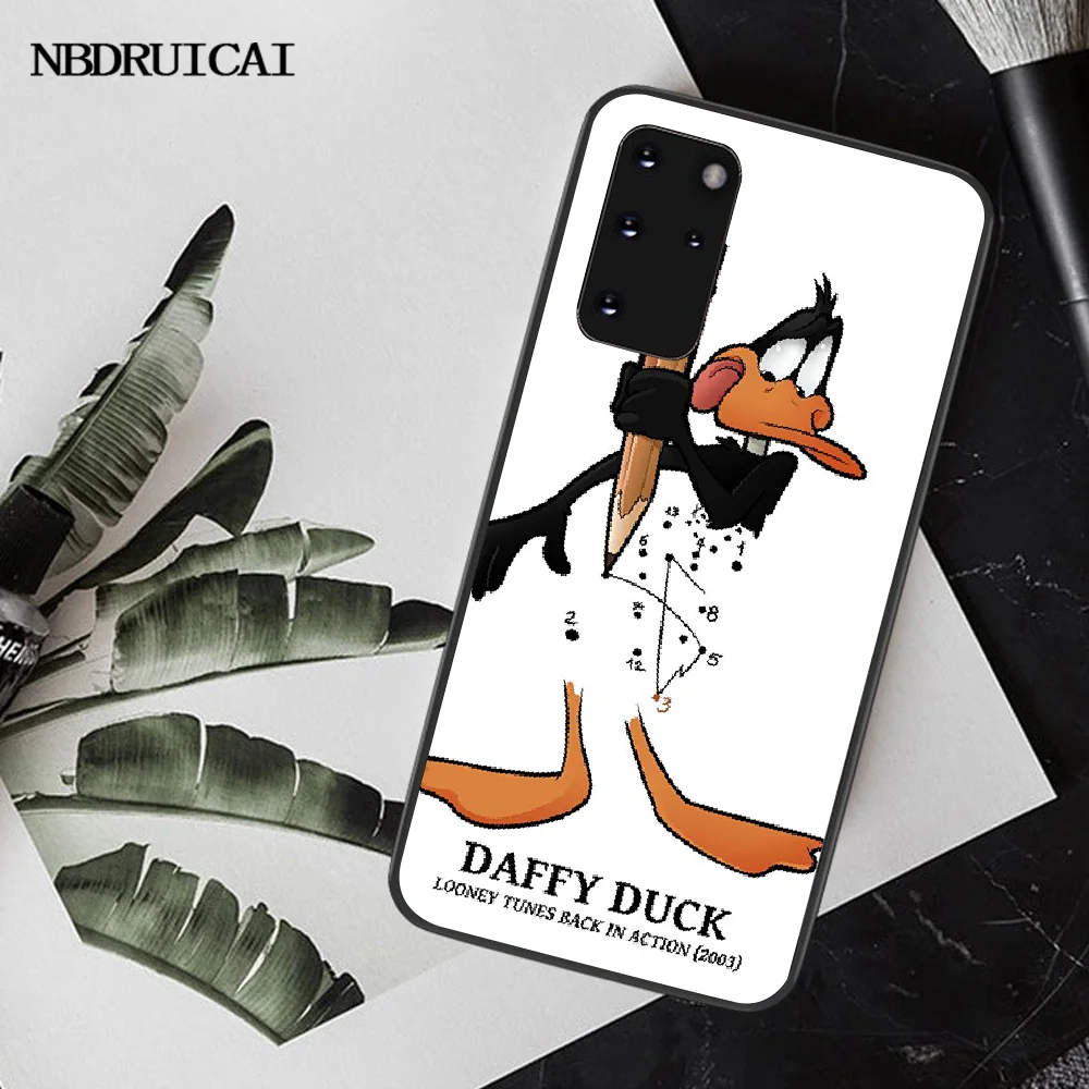 NBDRUICAI Багз Банни TweetyBird утки веселые мелодии чехол для телефона Samsung S20 plus Ultra S6 S7