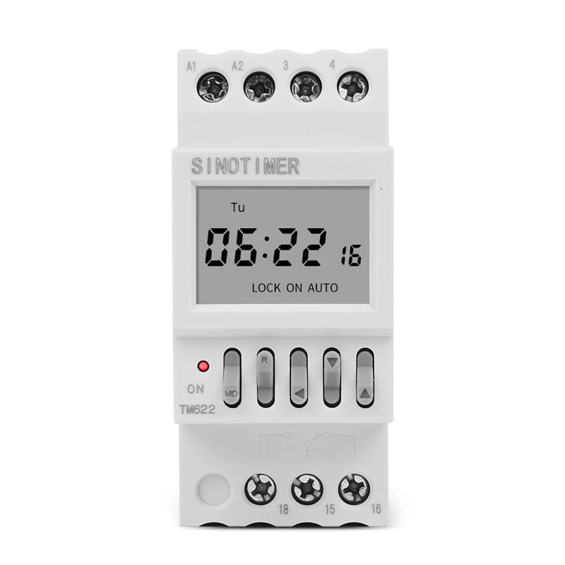 Программируемый таймер SINOTIMER TM622 с большим ЖК-дисплеем | Инструменты