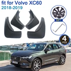 Брызговик автомобильный для Volvo XC60 2018-2019 2nd Gen 4x крыло брызговиков