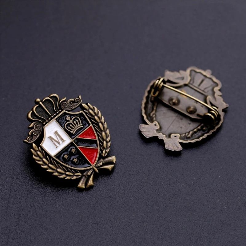 Значок в британском стиле ретро для мужчин и женщин модная брошь на лацкан