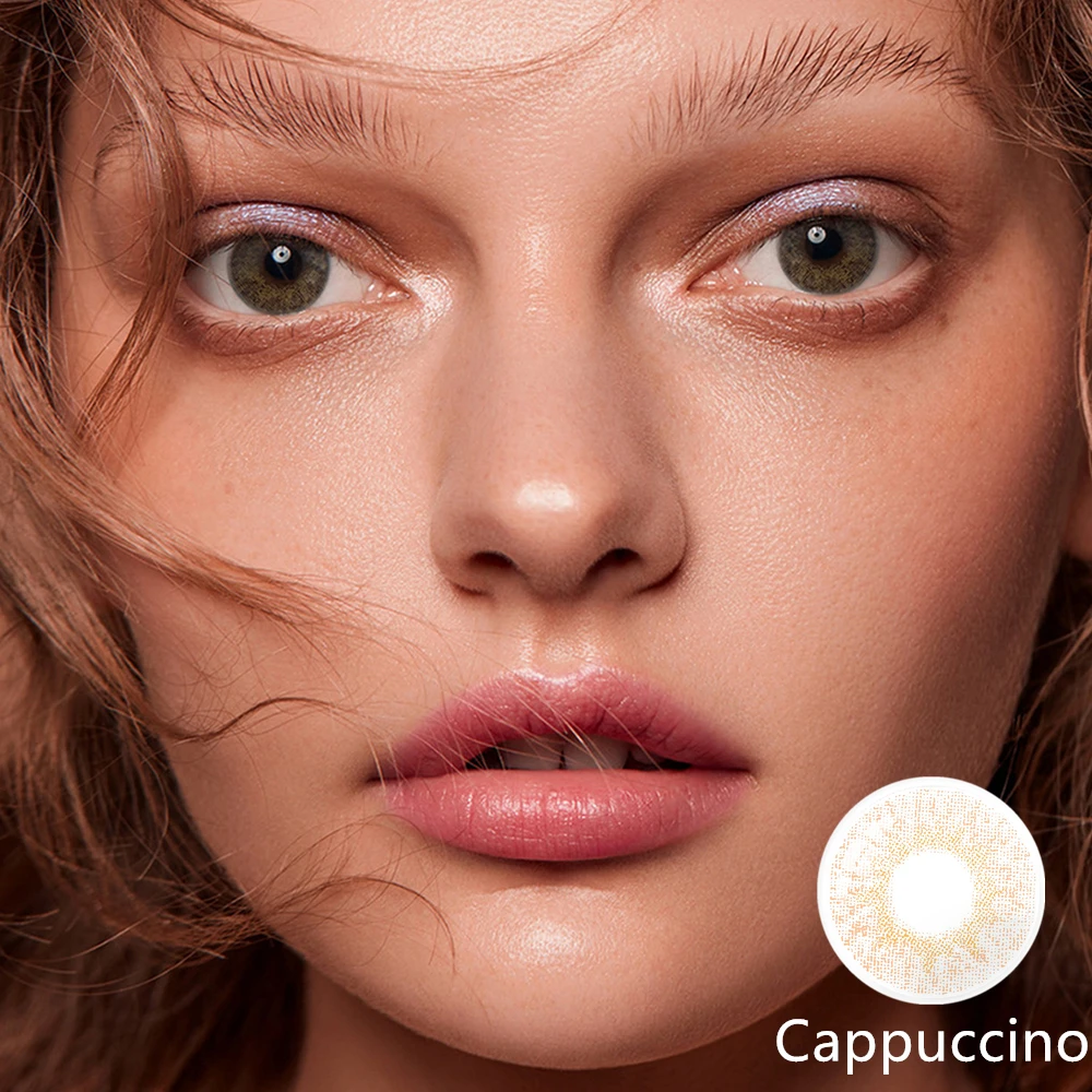 Цветные контактные линзы FreshGo ed Экстра натуральные для глаз яркий цвет