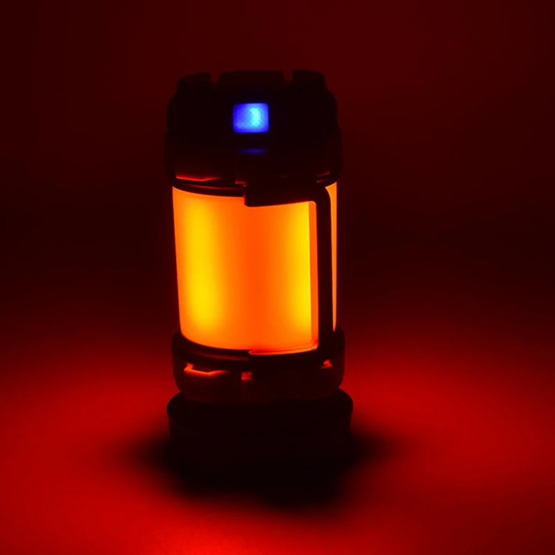 Туристический светодиодный светильник для кемпинга Рабочая лампа с Usb зарядкой