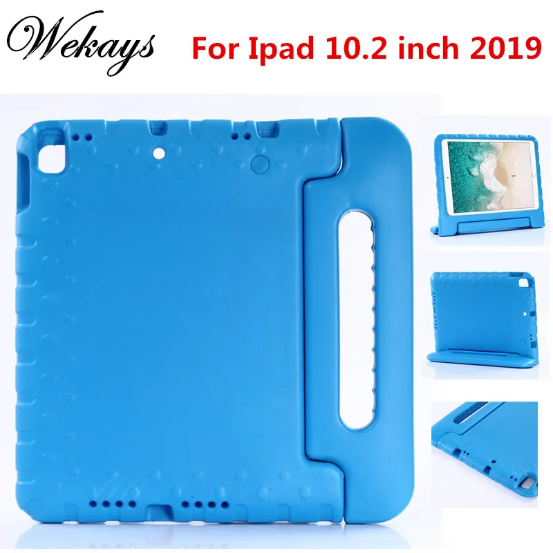 

Wekays Coque For iPad 10.2 2019 EVA Foam Shockproof Case For iPad 10.2" 7th Generation 2019 A2200 A2198 A2232 Cover Case Kids
