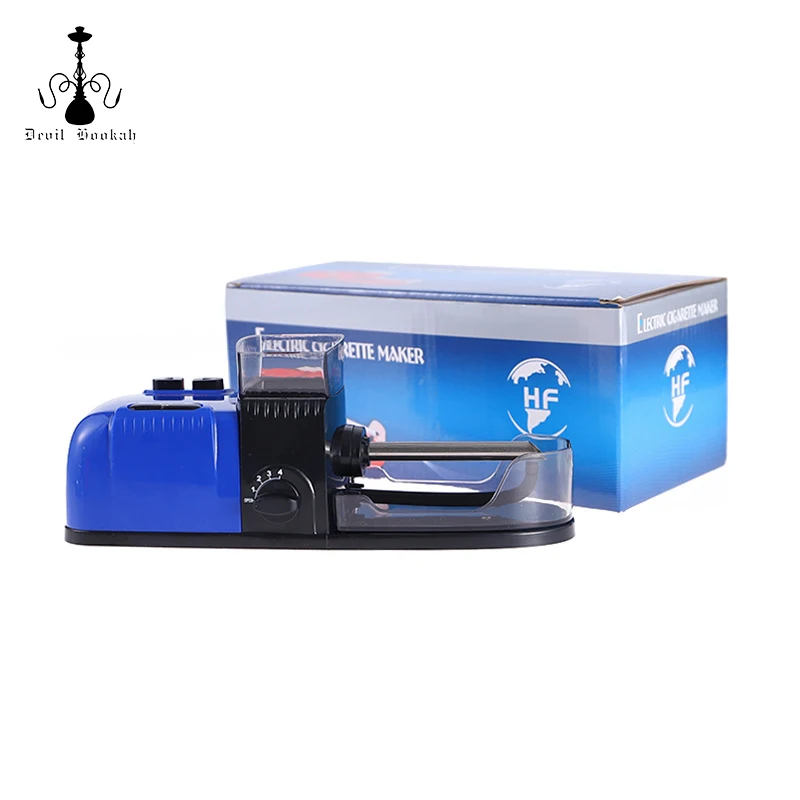 

DEVIL HOOKAH Featured hot push 8mm electric automatic cigarette making machine, tobacco and vanilla filling machineUS/EU/AU Plug