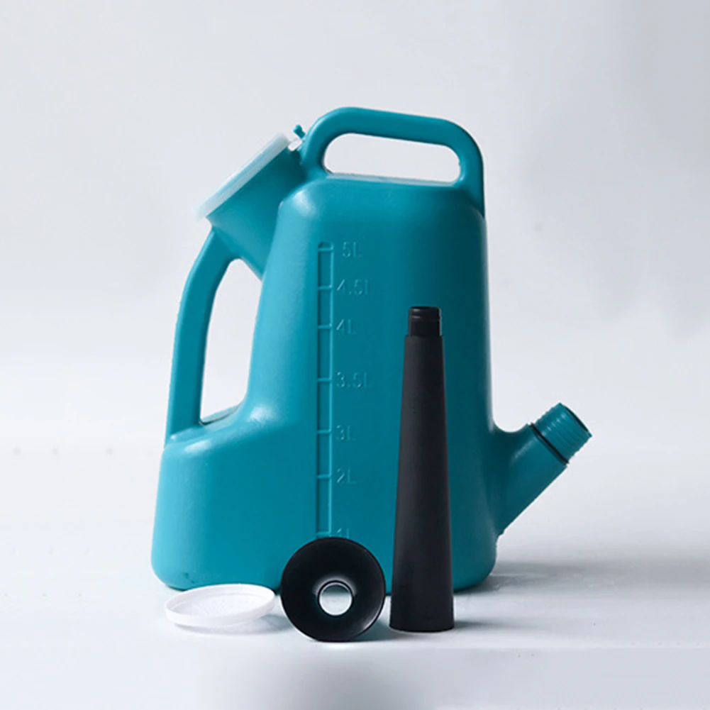 

Plastic Watering Can 3 in 1 Large Capacity Long Mouth Water Sprinkler with Lid Garden Watering Pot 3L 5L