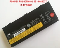 90wh new 00ny492 00ny493 laptop battery for lenovo thinkpad p50 p51 p52 series sb10h45077 sb10h45078 77