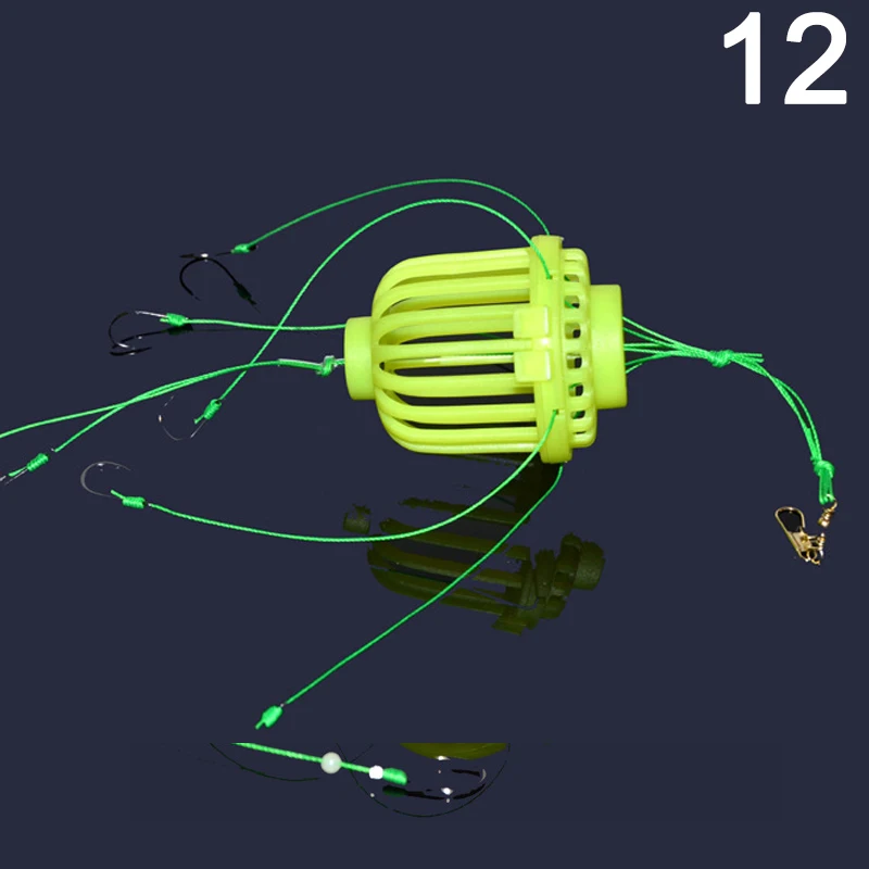 Флуоресцентный светящийся крючок для ловли кальмаров группы взрывной воды шахта