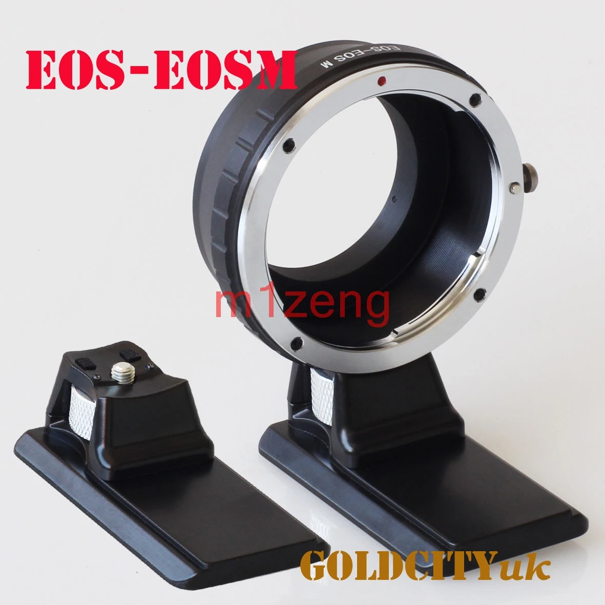 Переходное кольцо с подставкой для штатива canon ef efs eos объектив EOSM/M2/M3/m5/m6/m50 EF-M