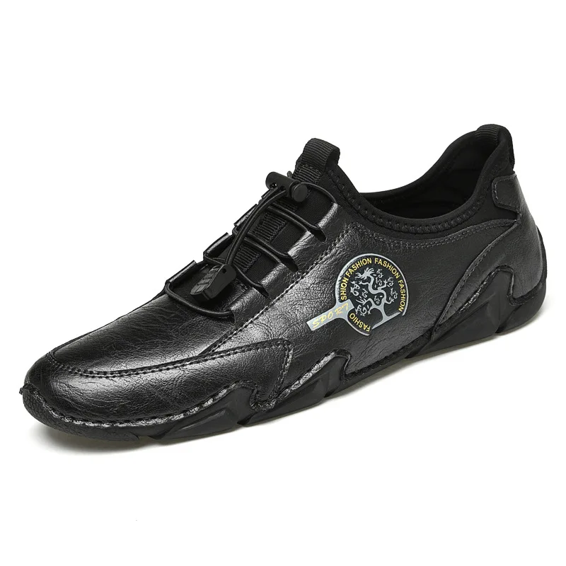 

Men's Sneakers cow suede Leather Men Loafers Shoes Fashion Slip on Men Driving Shoes Soft Sapato Masculino Mocassin Homme
