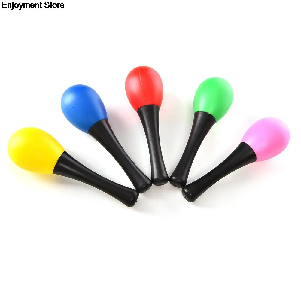 Пластик песок молоток Маракасы Погремушка шейкер детские музыкальные