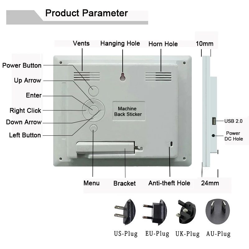 8 languages digital day clock led calendar dayweekmonthyear alarm clock for elderly dementia vision impairment home decor free global shipping