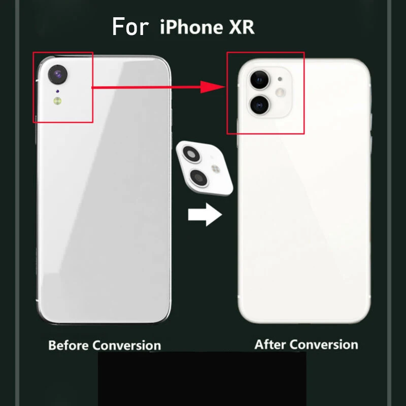 Алмазная крышка для объектива камеры, для изменения секунд, для Iphone 11 Pro, Модифицированная наклейка для камеры, на камеру, для Iphone Xr X Xs Max 10