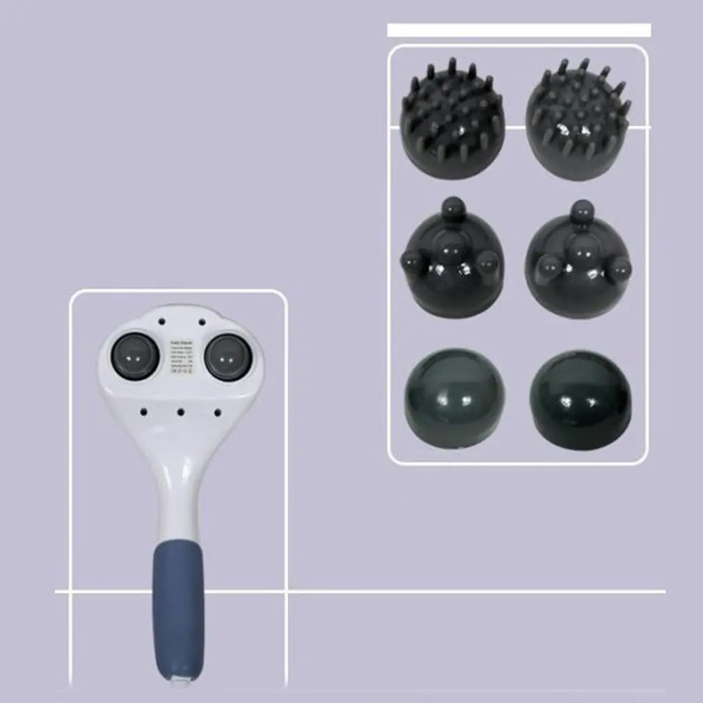 Массажный инструмент с двойной головкой большой массажный молоток домашнее