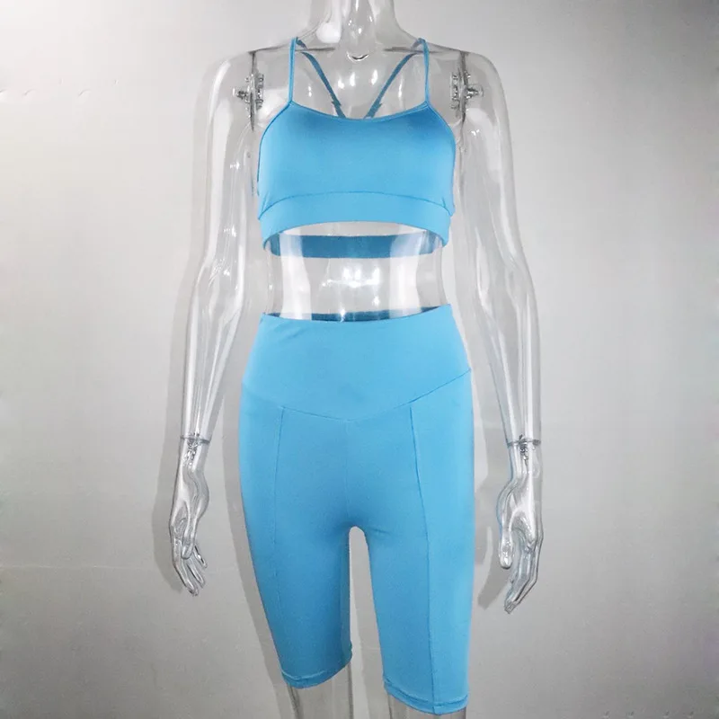 Женский спортивный костюм Fanceey бесшовный для йоги фитнеса занятий в тренажерном