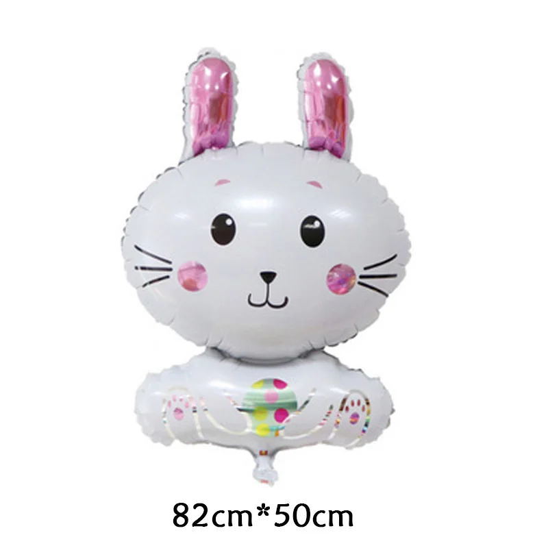 

41Pc/Set Rabbit Theme Tableware Easter Party Birthday Decoration Baby Shower Layout Napkin Disposable Tableware Party Supplies