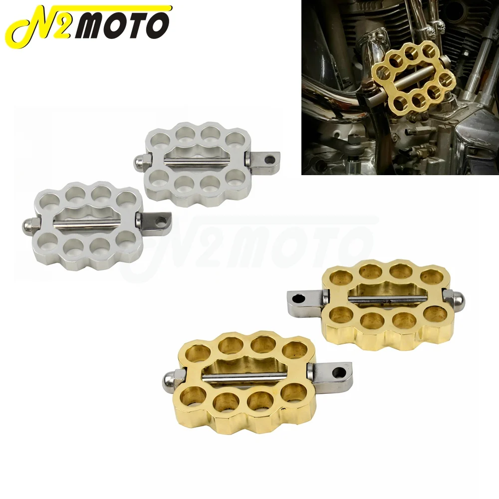 

Подножки для мотоцикла, универсальные, латунные, 1 пара