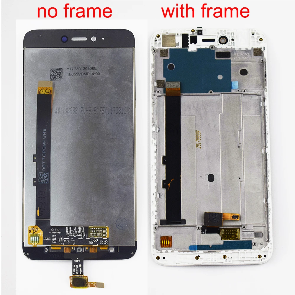 Для Xiaomi Redmi Примечание 5A Prime Note5A MDG6S ЖК сенсорный экран дигитайзер сенсорная стеклянная панель+ ЖК-дисплей модуль в сборе рамка