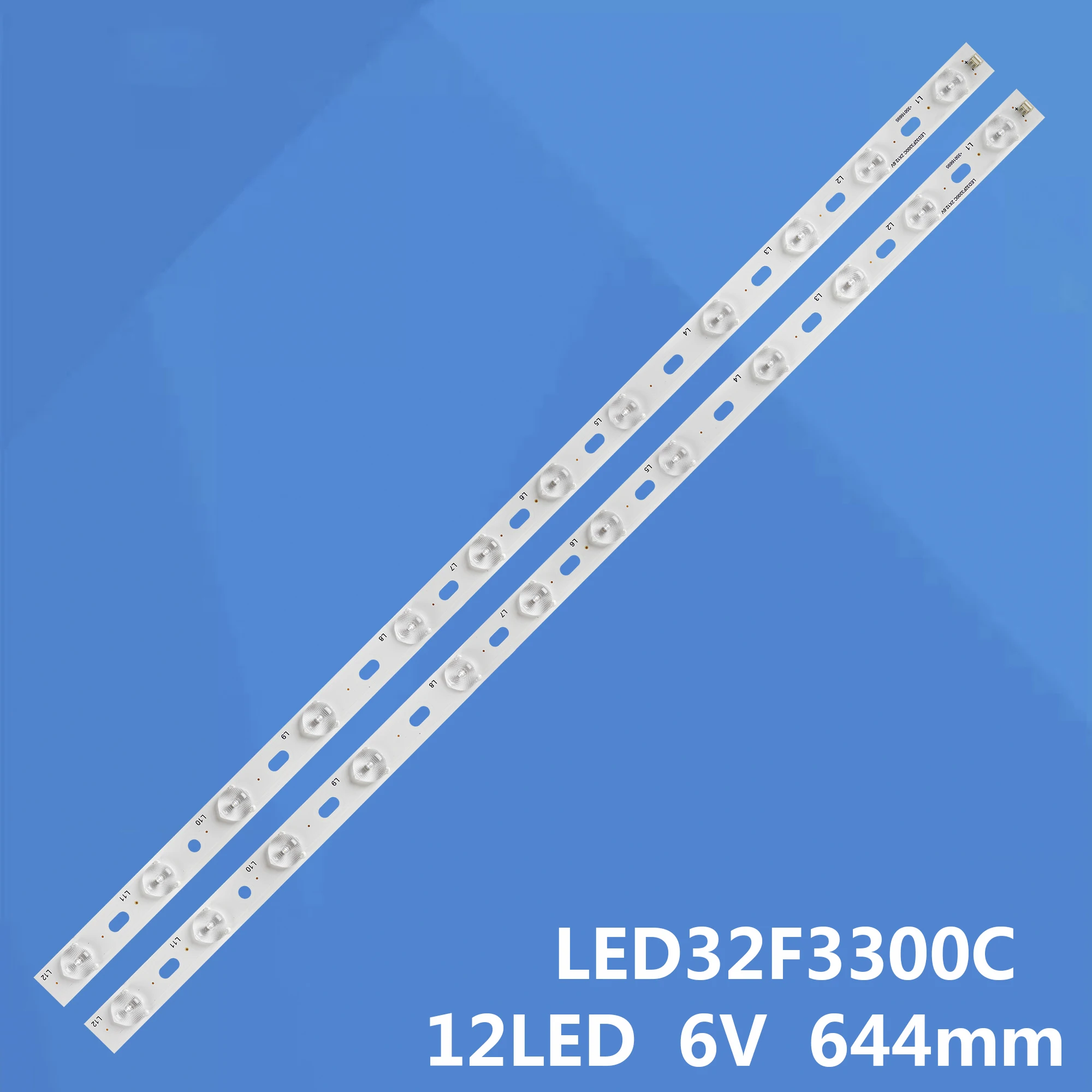 Светодиодный фонарь для подсветки 12 ламп 6 в телевизора Konka 32 &quot светодиодный