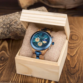 Wood Watch for Men - Luxury Stylish Watch - Quartz 1