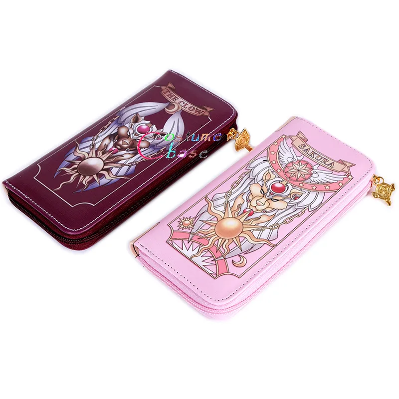 Женский кошелек с отделением для карт Длинный розового и красного вина подарок