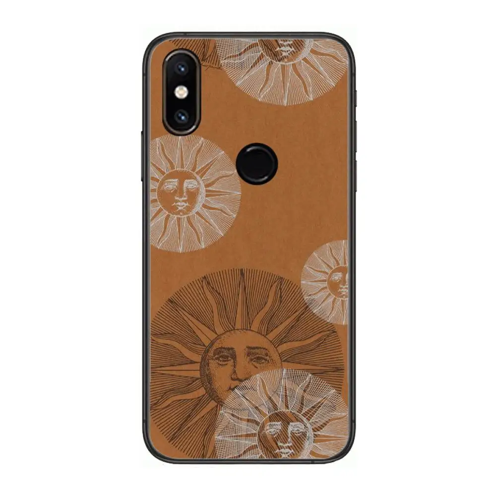 

Sun ancient greece style Phone Case For xiaomi M2 C3 X3 F2 Lite NFC 6 5 x Poco k30 Pro Anime Black Cover Silicone Back Pretty