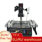 LY IR6500 V.2 паяльная станция BGA 2 зоны инфракрасный 2300 Вт PC410 программное обеспечение управление с bga набор трафаретов для bga