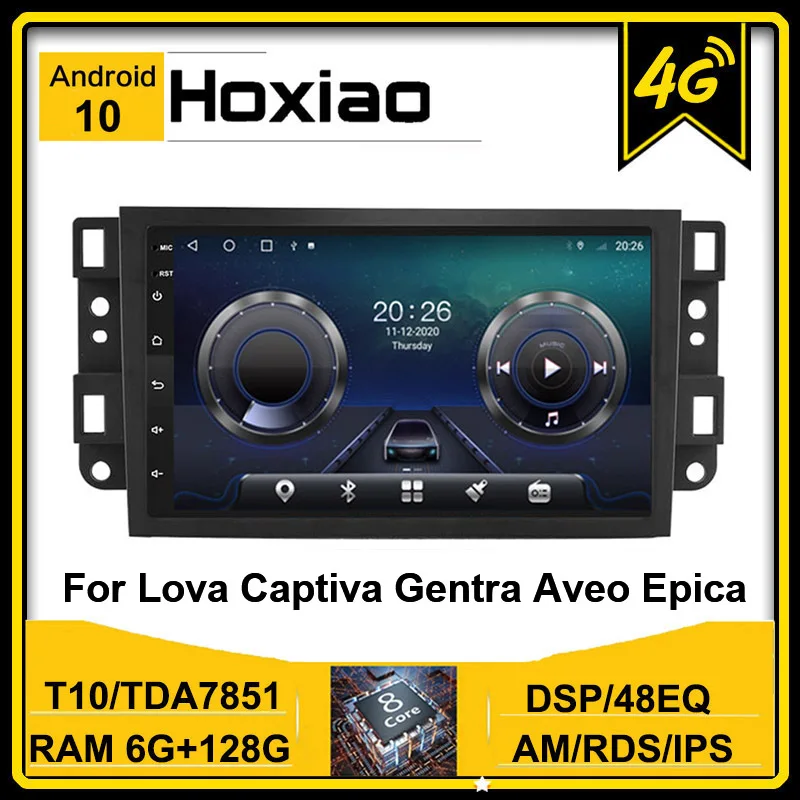 Автомагнитола для Chevrolet Lova Captiva Gentra Aveo Epica мультимедийный плеер 2 Din на платформе
