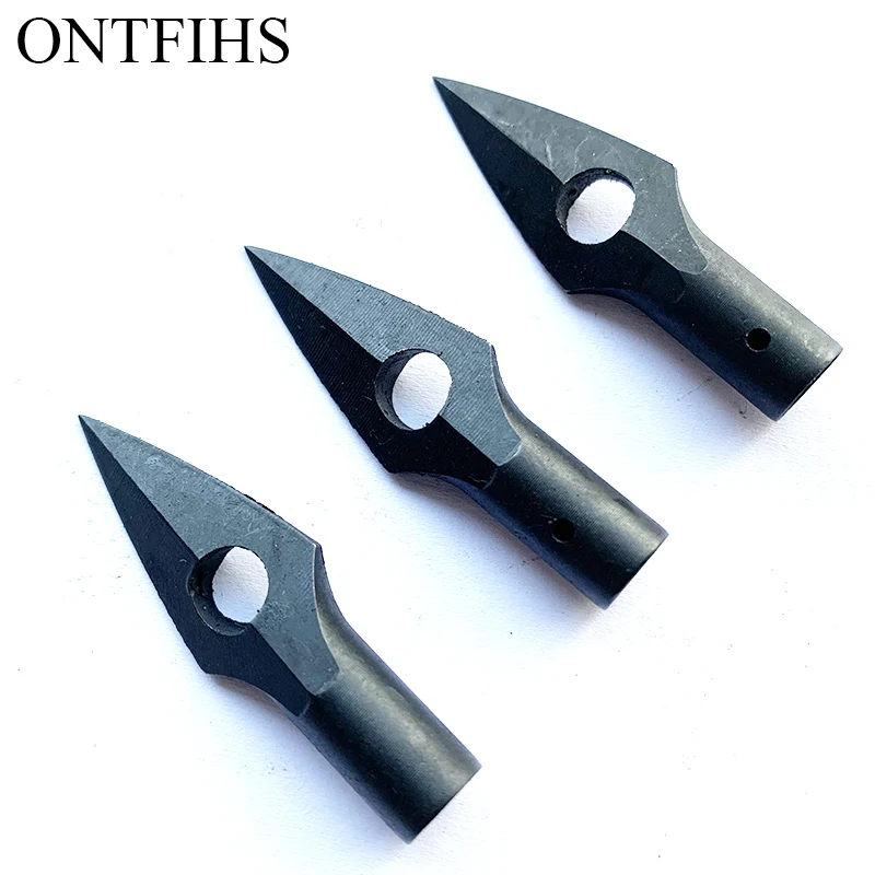 

1Pcs Hi-Q High Carbon Steel Arrow Tip Archery Composite Crossbow Replaceable Fangs Arrow For Hunting