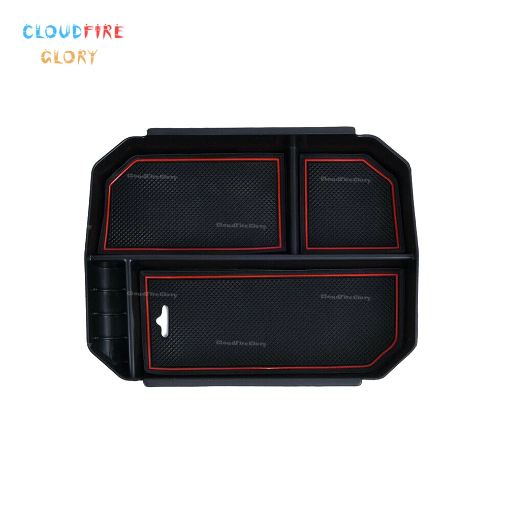 

CloudFireGlory Armrest Storage Box Center Console Holder Tray For Toyota Highlander 2016 2017 2018 2019