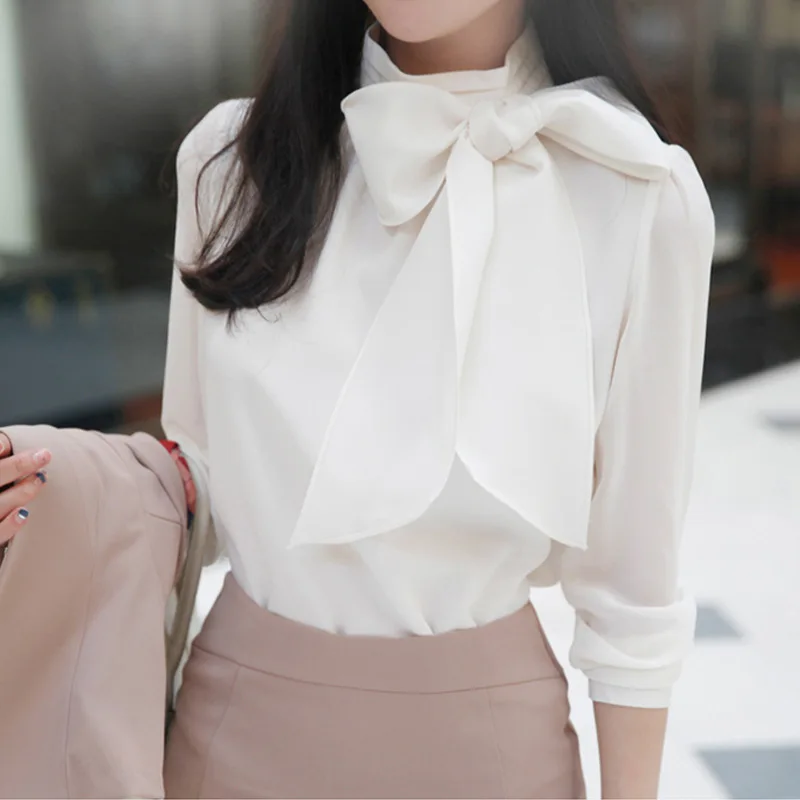 

Women Elegant Sweatshirt 2021 Autumn Fashion Bow Tie Collar Black Pullover Hoodie Stylish Long Sleeve Casual Tops Bottom Coat