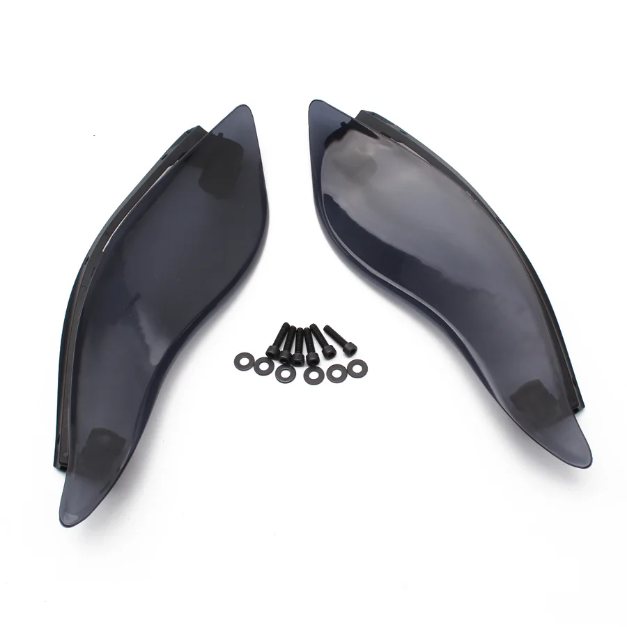 Motorcycle Parts Adjustable Fairing Side Wings Air Deflectors For Harley Touring CVO Electra Street Tri Glide 2014-2020 | Автомобили и