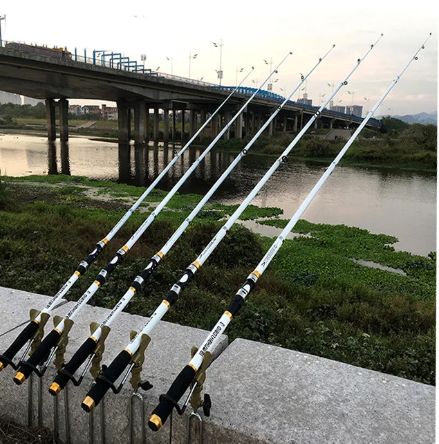 Удочка для ловли карпа жесткий пластик армированный волокном углеродное волокно