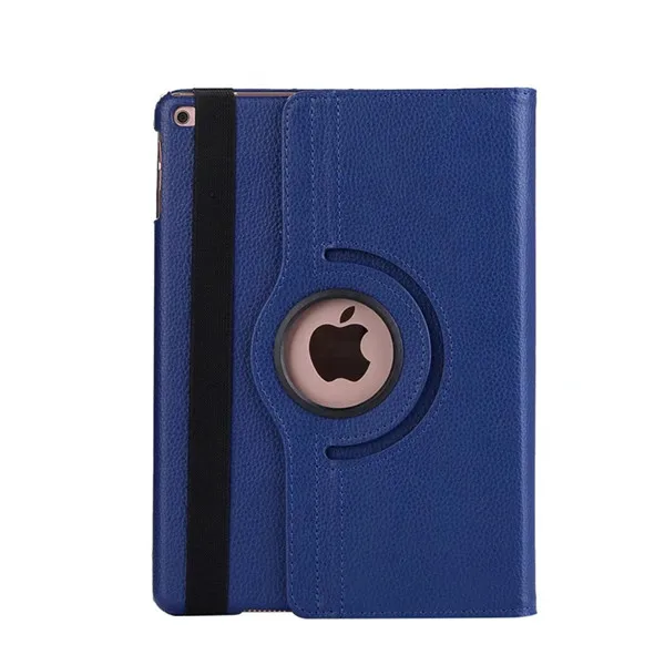 dark blue 360 Вращающийся чехол для huawei MediaPad T3 10 9,6 ''AGS-L09-L03 W09 жесткий ударопрочный PU кожаный чехол для Honor игровой коврик 2 9,6 чехол - Цвет: dark blue