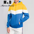 Толстовки в стиле пэчворк для мужчин и женщин, Стильные свитшоты с капюшоном, уличный пуловер для фитнеса, одежда для мужчин, Осень-зима