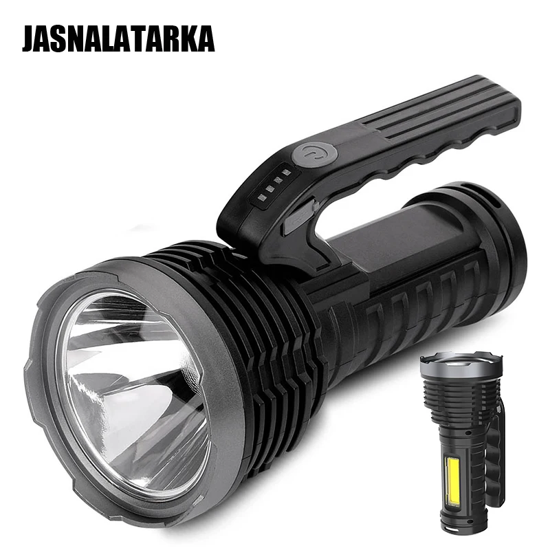 

Мощсветильник светодиодный фонарик с зарядкой от USB, яркий уличный фонарь с COB матрицей, для палаток, походов, освещение для кемпинга