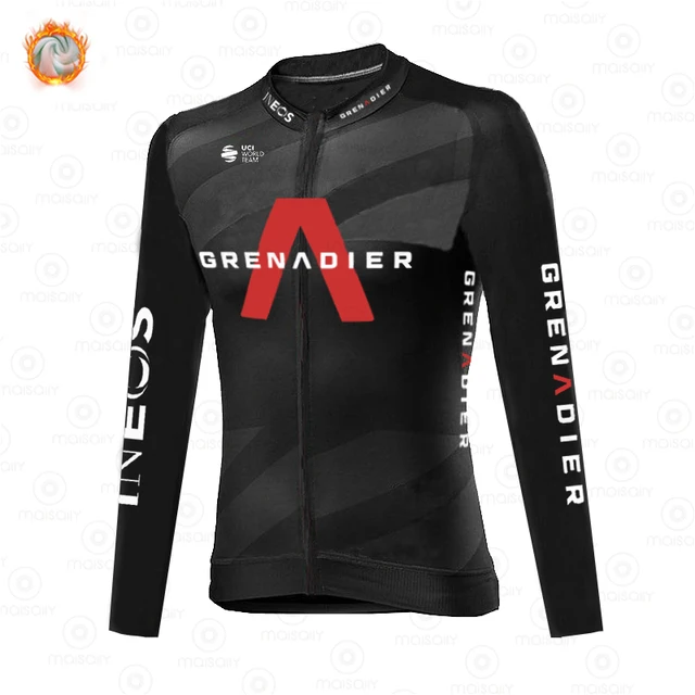 

INEOS Grenadier Winter Men's Cycling Jerseys Thermal Fleeces Bike Clothing Ropa Ciclismo Hombre Outdoor Bicycle Jacket Tights