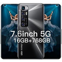 m11 pro smart phone 16gb768gb unlocked 5g phone android 11 7 6 inch 4g5g network 21mp50mp hd camera 6000mah cell phone gps