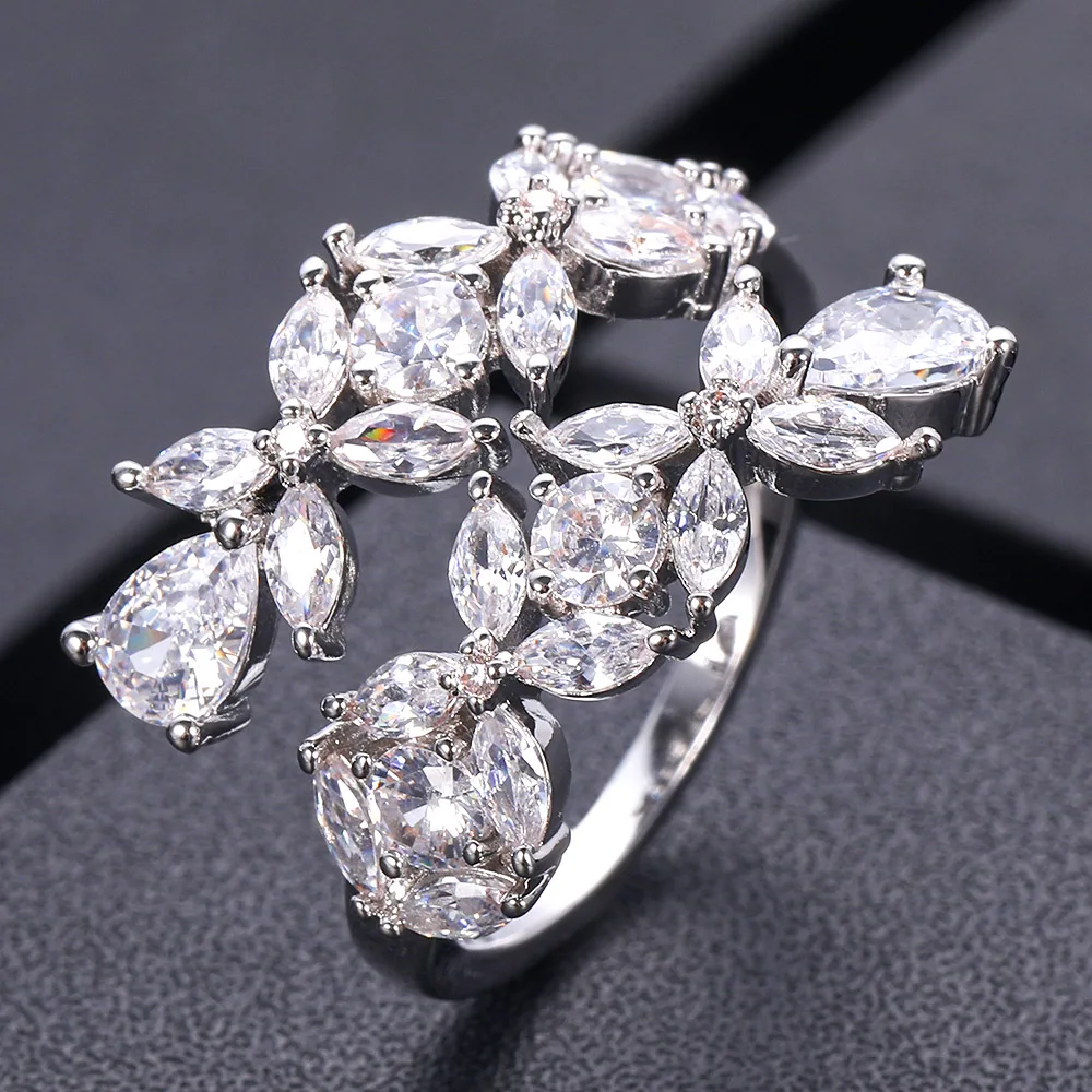 Jankelly на руку люксовый уникальный браслет кольцо Ювелирные наборы для женщин