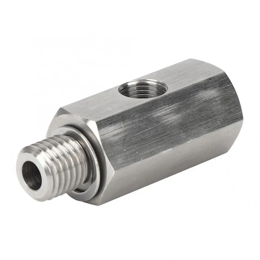 Датчик давления M12x1.5 1/8 NPT Turbo датчик масла тройник адаптер из нержавеющей стали