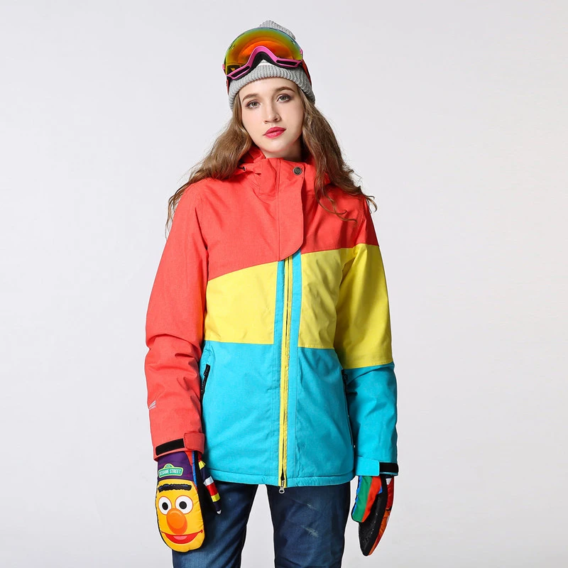 SAENSHING брендовая лыжная куртка для женщин куртки сноуборда водонепроницаемая
