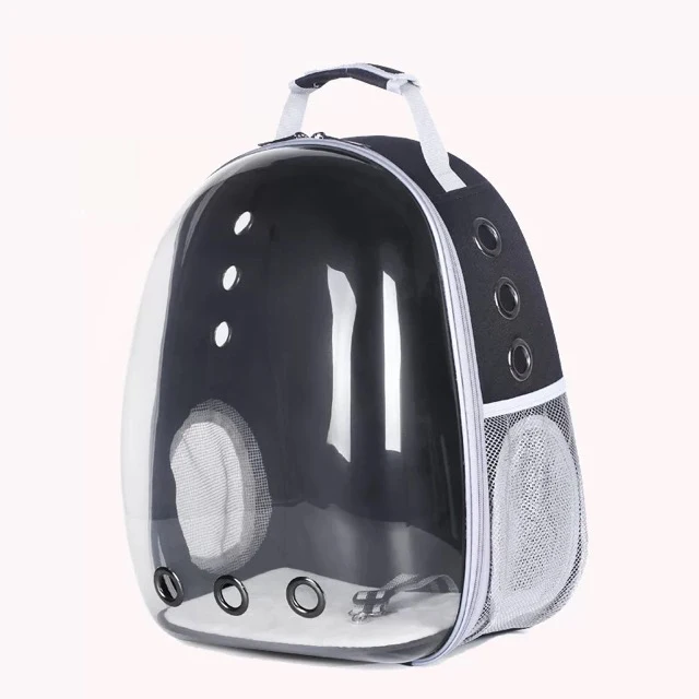 

Portable Pet Carrier Bag Breathable Cat Bag Outdoor Travel Hiking Camping Backpack for Small Cat Transparent Space Pet for Cat