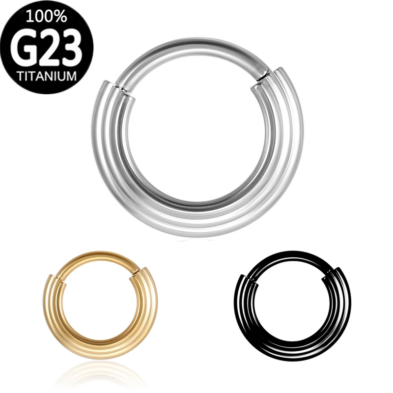 

Nose ring piercing Titanium body Jewelry titanio septum Tragus piercing septo sexy nose Ear Helix circular for septum wholesale